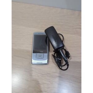 Samsung Sway SCH-U650 - Silver ( Verizon ) Rare Slider Phone For Parts